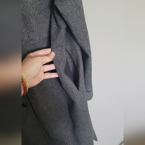 Molly Bracken Oversized Heavyweight Fleece Long Shacket - Picture 5 of 7